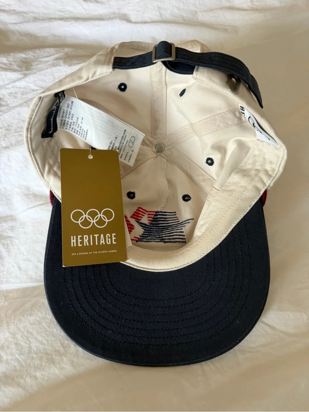 Abercrombie Olympic Heritage LA 1984 Olympics Embroidered Hat NWT